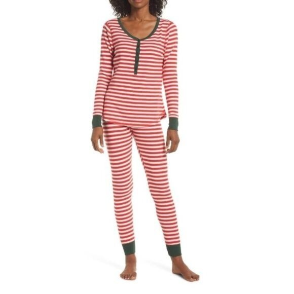 Nordstrom Lingerie Sleepyhead Thermal Pajama Set - Picture 1 of 4